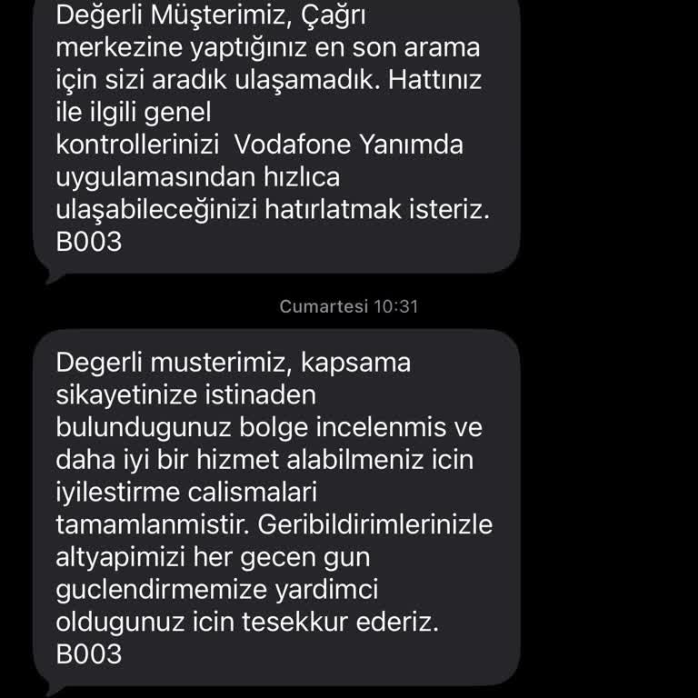 Ameliyathanede Sinyal Yok, Vodafone Müşteri Hizmetleri Çözüm Sunamıyor