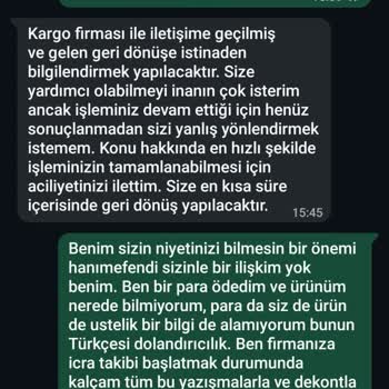 Shark Ninja Ürün Teslim Edilmemesi Ve İade Talebi