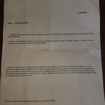Ayakkabı Astarı Yırtıldı, Mağaza Değişim Reddetti Ve Kullanıcı Hatası İddia Etti