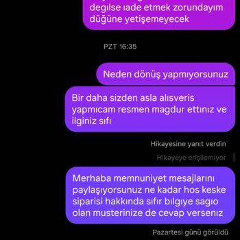 Siparişim 20 Gün Gecikti Ve Hiç İletişim Sağlanmadı