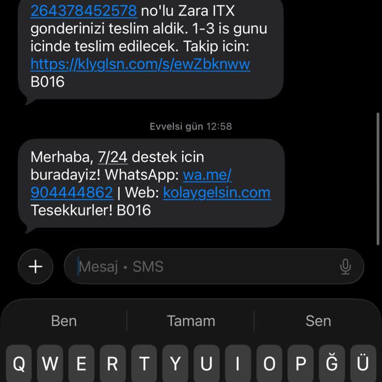 Teslim Edilmeyen Kargo Ve Sürekli Ertelenen Teslimat