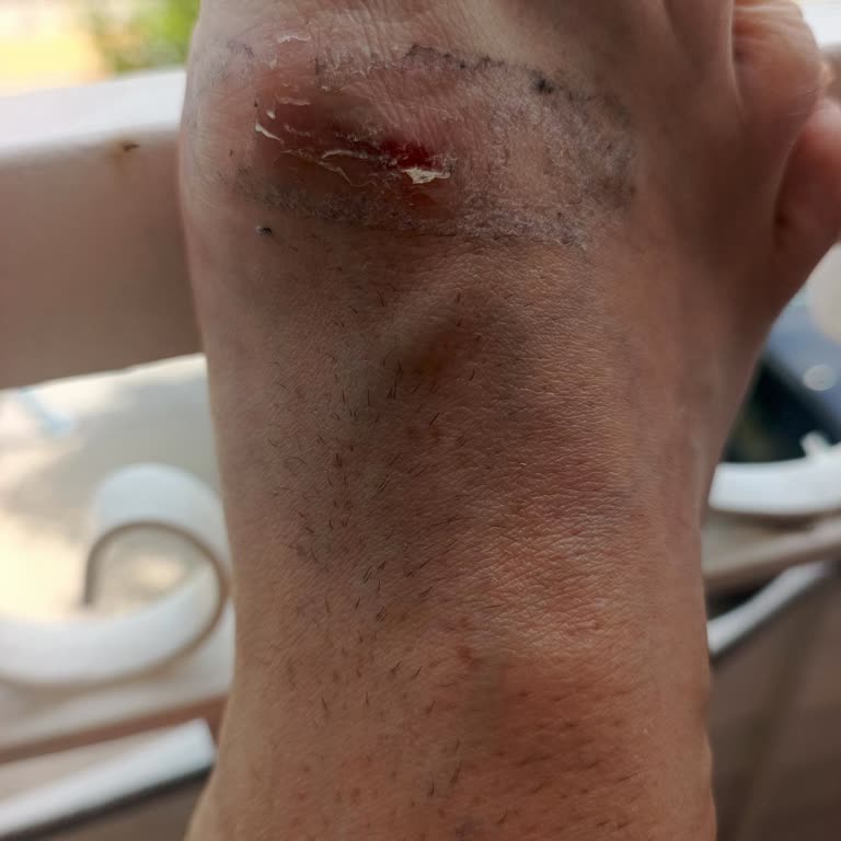 Derili Ayakkabının Kırılması Nedeniyle Ayağımda Ciddi Yara Oluştu