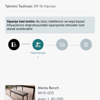 Vivense'de Lara Polo Mutfak Masası Gecikmesi Ve Bilgi Eksikliği