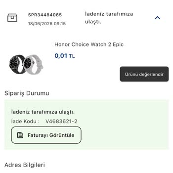 Vatan Bilgisayar'dan Kampanya Hediyesi Saatin İadesi Gerçekleşmedi