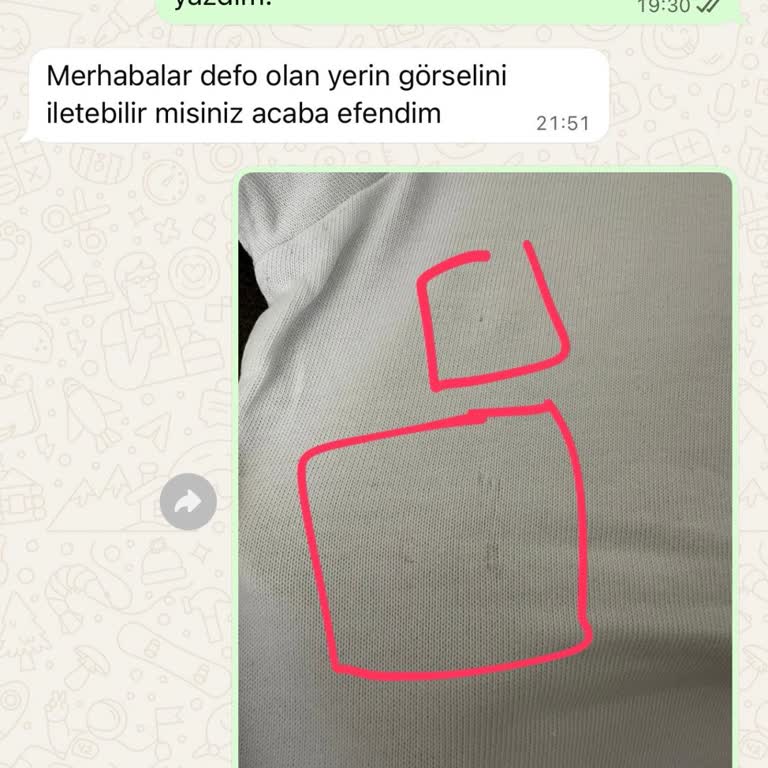 Defolu Tişört Ve Geri Ödeme İşleminin Sürekli Gecikmesi