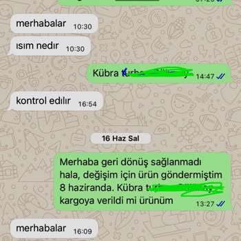 Kargo Gecikmesi Ve Yanıtsız İletişim Nedeniyle Ücret İadesi İsteği