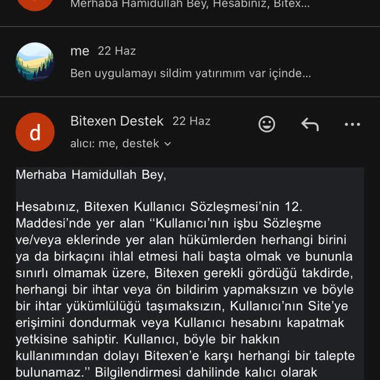 Açıklama Olmadan Hesabım Kapatıldı, Varlıklarıma Erişemiyorum
