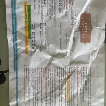 Görsellerle Uyuşmayan Ürün Ve Kesintisiz İade Talebi