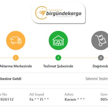 Kargo Teslim Edilmedi, Müşteri Hizmetleri Yanıtsız