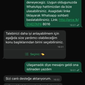 Değişim Sonrası Düşük Segment Bulaşık Makinesi Gönderilmesi Ve Kasko Ücretinin İadesi Talebi