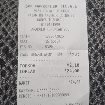 Şok Market Tuzlukçu Şubesinde Son Kullanma Tarihi Geçmiş Ürün Satışı