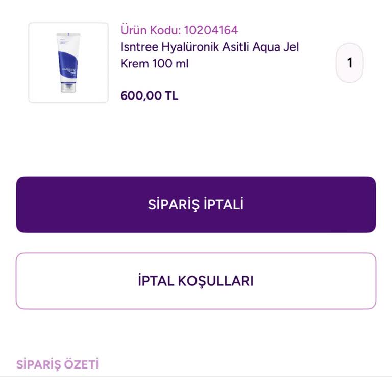 Gratis Acil Ürün Siparişim Beş Gün Boyunca Kargoya Verilmedi