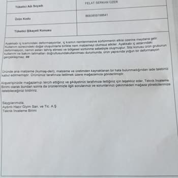 Us Polo Ayakkabısının Kısa Sürede Yırtılması Ve Müşteriye Kullanıcı Hatası Atanması