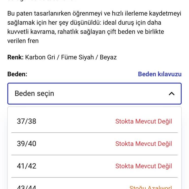 Decathlon’da Yetişkin Paten Stokları 5 Aydır Yok