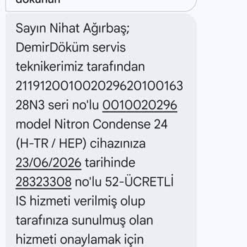 Beylikdüzü Duman Teknik'ten Ücretsiz Servis Sözü Verilirken 13.474 TL Haksız Ücret Talebi