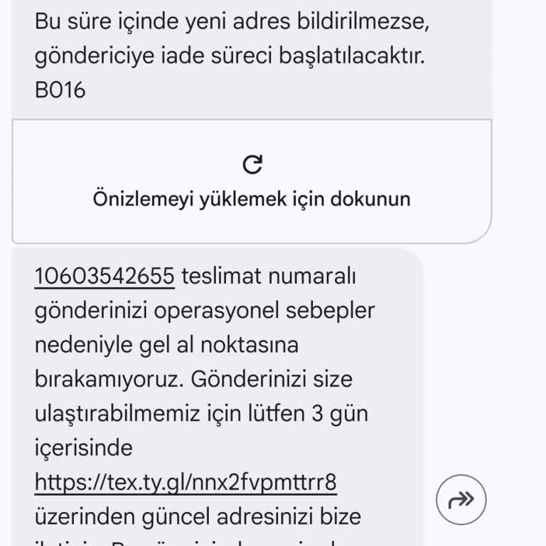 Teslimat Adresi Hatası ve Gecikme Şikayeti