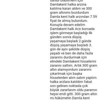 Damla Kent Hisse Zararım İçin Çevre Ve Şehircilik Bakanlığı Karşılamıyor, CİMER Yanıtı Yetersiz