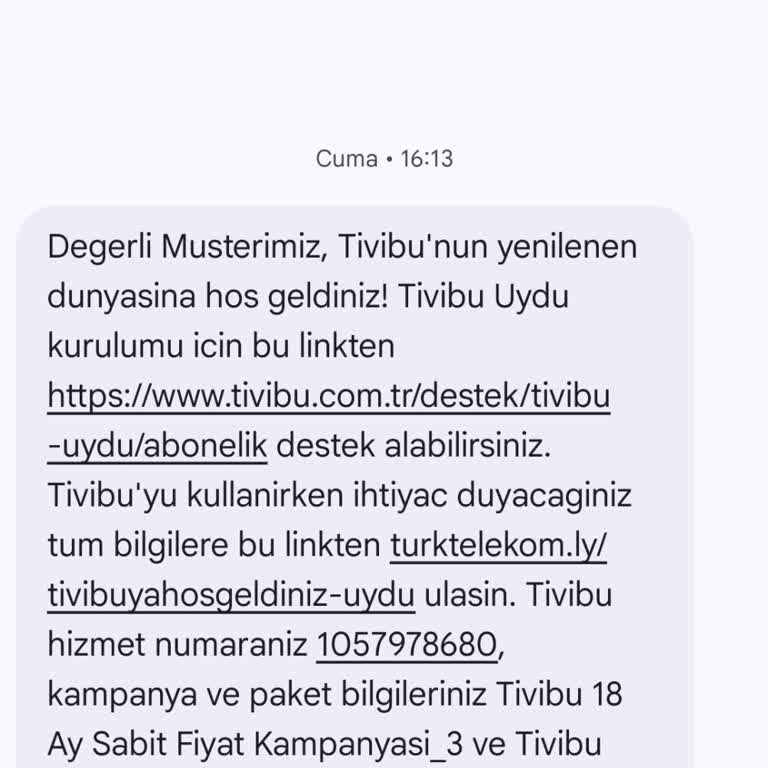 Teslim Edilmeyen Kart Ve Şube Yanıtsızlığı Nedeniyle Tivibu Hizmeti Kullanılamıyor