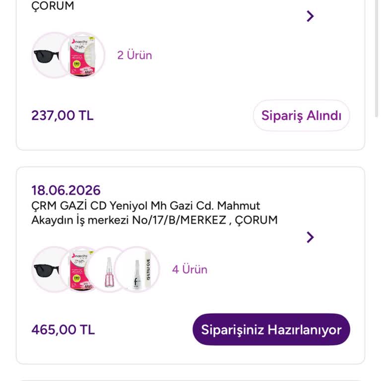 Siparişimin Hazırlanması Ve Kargoya Verilmesi İçin Acil İşlem Talep Ediyorum