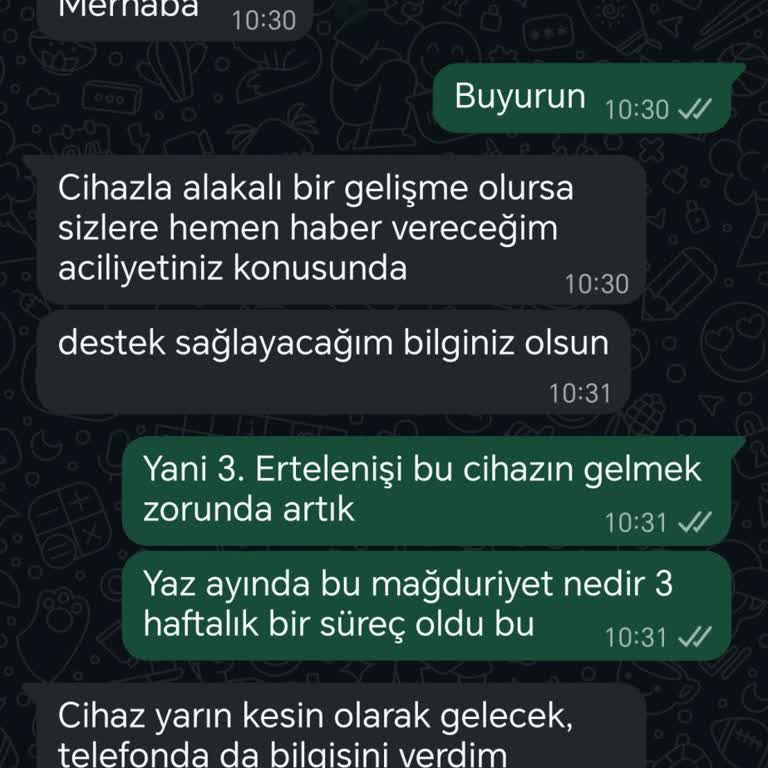 Teslimat Ertelenmesi Nedeniyle Buzdolabı Olmadan Mağduriyet, Gıda Bozumu Ve Maddi Zarar