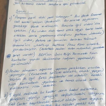 Dreame X40 Ultra Servisinde Uzun Bekleme Ve Kirli Dönüş Şikayeti
