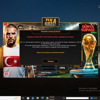 Haksız Hile Banı Ve Zula Parası İle XP Kesintisi