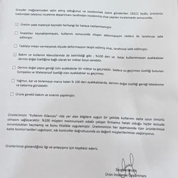 Greyder Ayakkabısında Deri Buruşması Ve Boya Çoraba Geçmesi