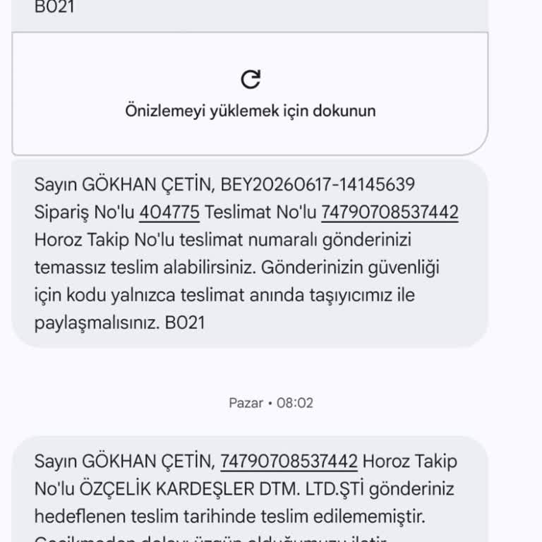 Çamaşır Makinesi Teslim Edilmedi, Sözler Tutulmadı