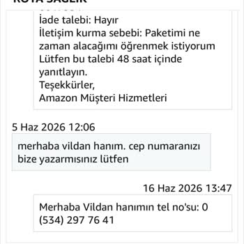 Amazon Şikayeti