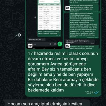Yanlış Plakalı Kasko Poliçesi Aracımın Tamirini Engelliyor Ve Haksız Borç Oluşturuyor