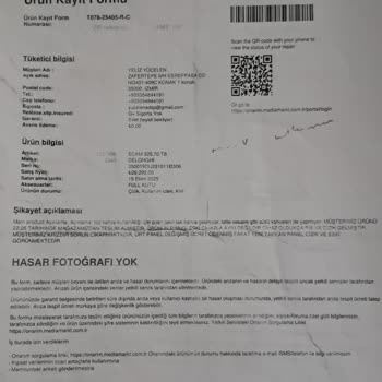 Media Markt'tan Yetkili Servisin Çirkin Teslimatı Ve İlgisizliği