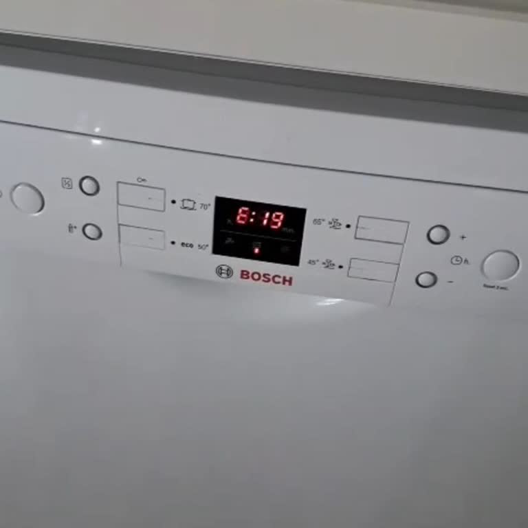 Garanti Bitmeden Bosch Bulaşık Makinesinde E-19 Hatası Ve Servis Gecikmesi