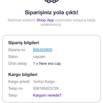 Yanlış Adrese Gönderilen Şapka İçin Ücret İadesi Talebi