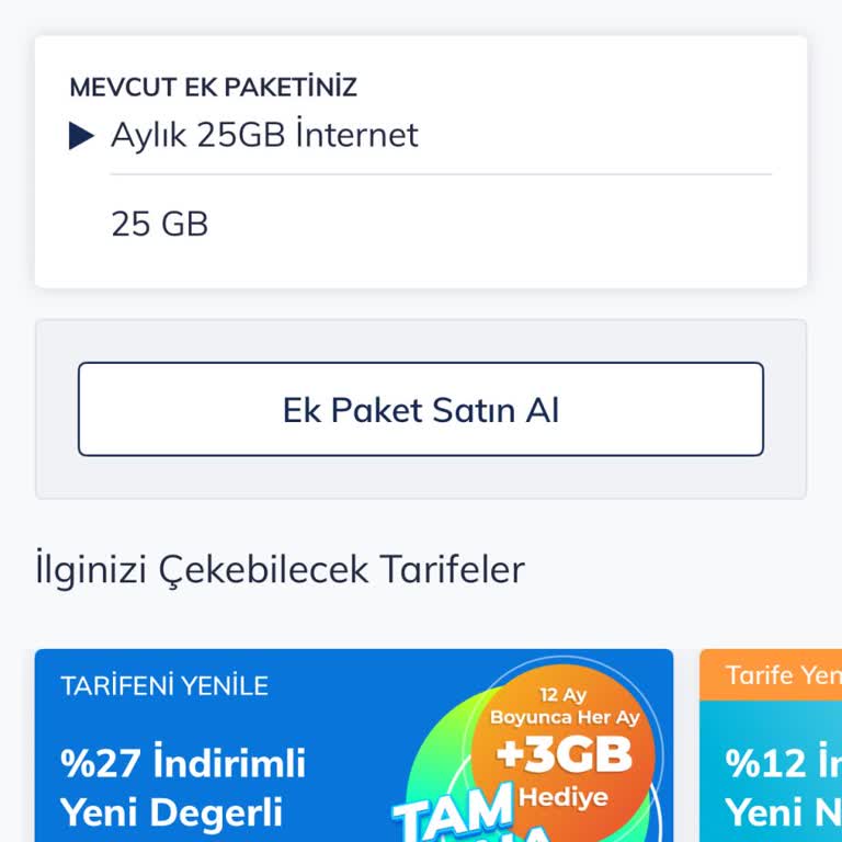 Yanıltıcı Uyarı Ve 1 Günlük Ek İnternet Paketiyle Haksız 300 TL Kesinti