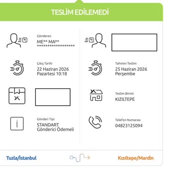 Teslimat Notunda Yanlış Bilgi Mağduriyet Yaratıyor
