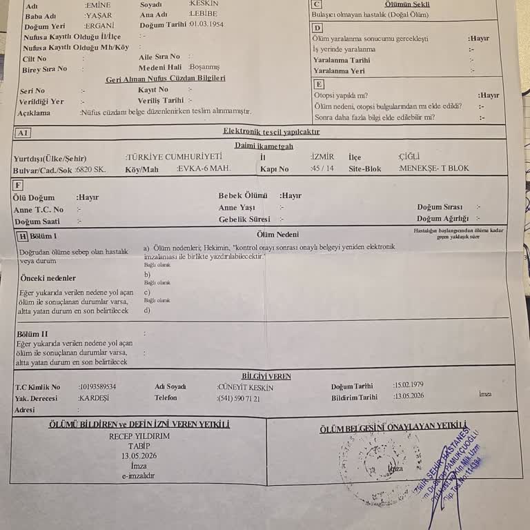 Annemin Epikriz Raporunun Gecikmesi Ve Hastane İletişimsizliği