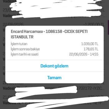 Ciceksepeti.vip Stokta Yok Deyip Farklı Çiçek Gönderildi, İade Reddedildi