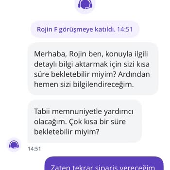 İndirimsiz Siparişte 600 TL Çekimi Ve İptal Reddi