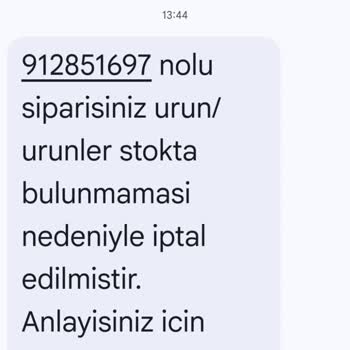 Sipariş İptali Ve Mağazada Bekletilme Nedeniyle Zaman Kaybı