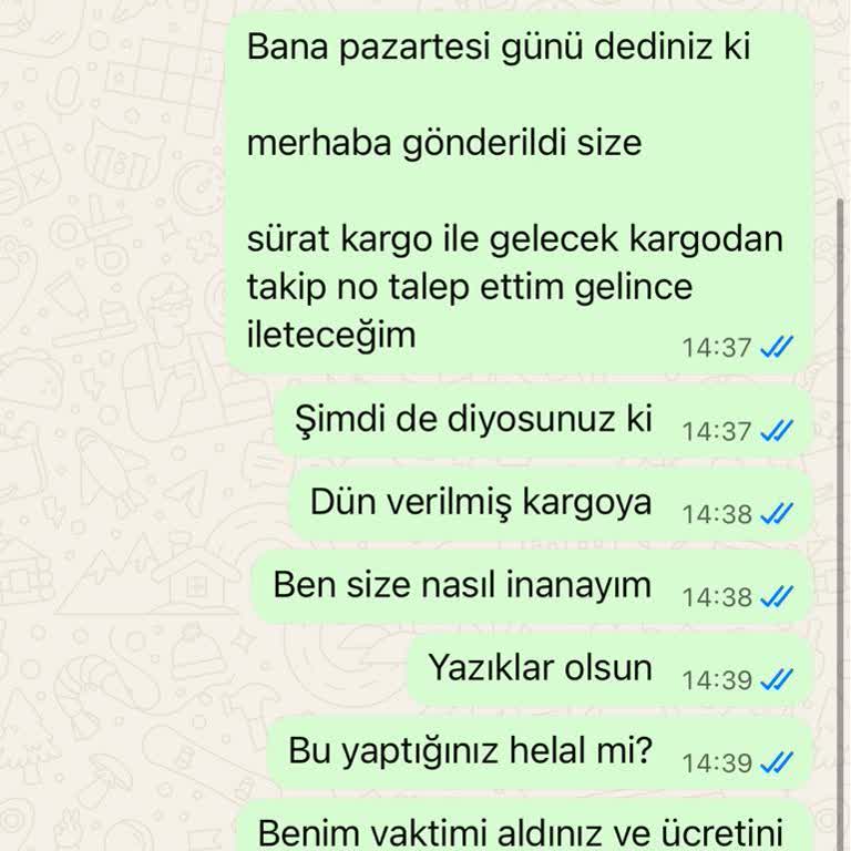 Eksik Etek Parçaları Ve Tutarsız İletişim Nedeniyle Sipariş İadesi Talebi