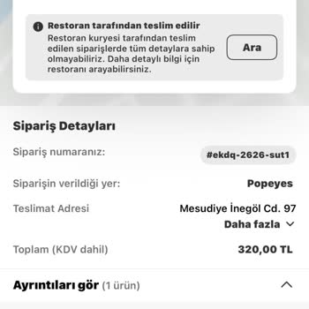Teslim Edilmemiş Siparişin Teslim Edilmiş Göstermesi Ve Şube İletişim Sorunu
