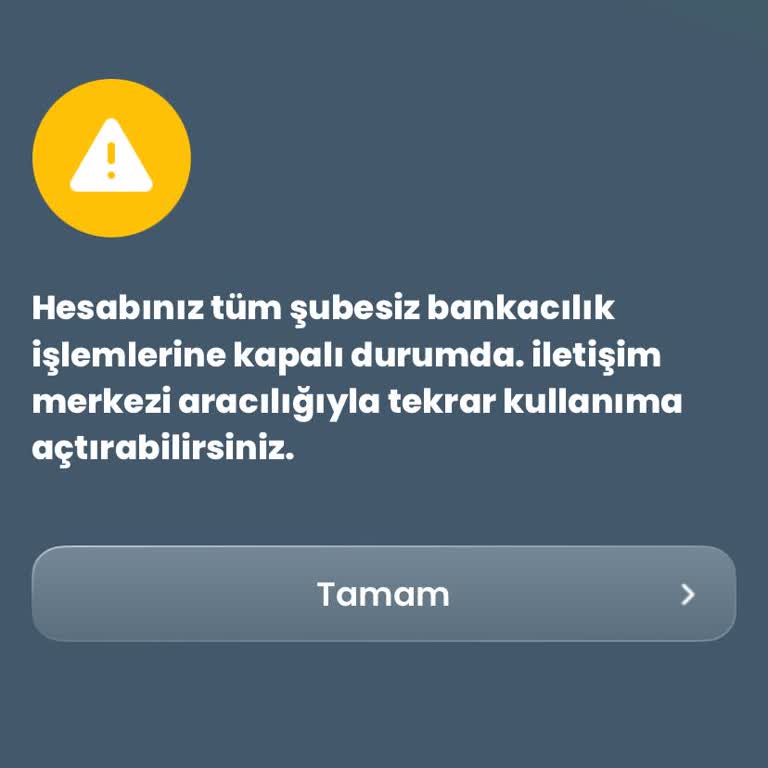 Hesabım Blokajı Açıklama Alınamaması Ve Müşteri Hizmetlerinden Cevap Yok