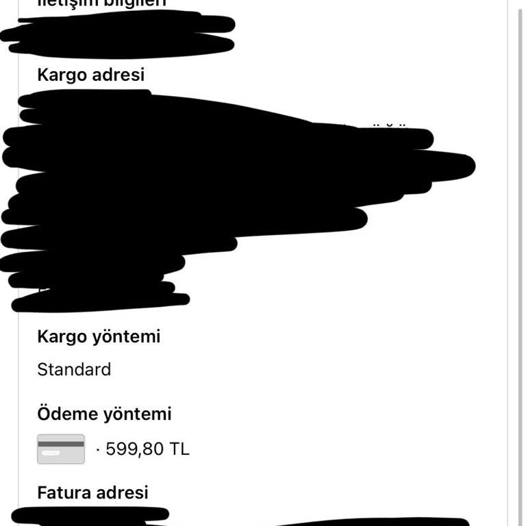 Ödeme Yapıldı, Sipariş Onayı Ve Kargo Bilgisi Yok