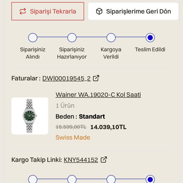 Hepsijet Tek Kodlu Teslimatta Bir Saat Kayıp, 14.039 TL İade Talebi