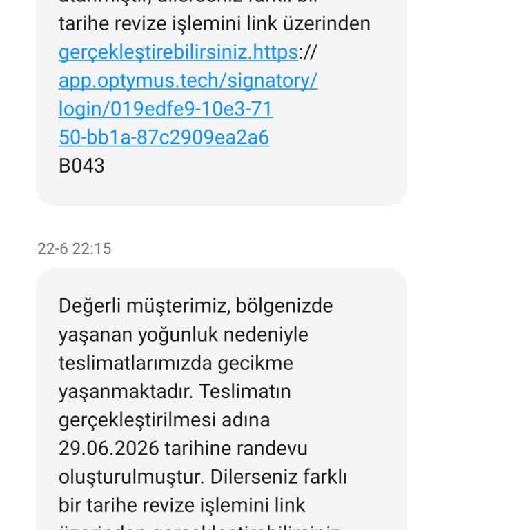 Dijital Kurye Randevusunun Ertelenmesi Nedeniyle Yeni Hat Tesliminde Yaşadığım Acil Mağduriyet