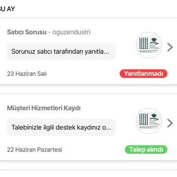 Acil Kargoya Verilmesi Gereken Bahçe Direkleri Gecikti Ve Müşteri Hizmetlerinden Yanıt Yok