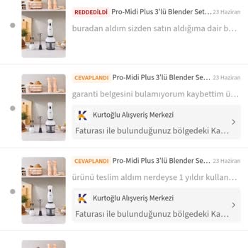 Garanti Kapsamındaki Basit Parça Değişiminde Trendyol Ve Karaca Arasındaki Mağduriyet