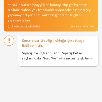 Garanti Kapsamındaki Basit Parça Değişiminde Trendyol Ve Karaca Arasındaki Mağduriyet
