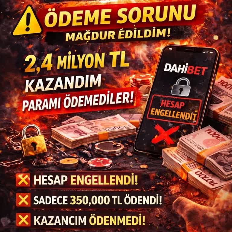 Dahibet’te 42 Bin Euro Yatırımı Ödenmedi Ve Hesap Açıklamasız Kapatıldı