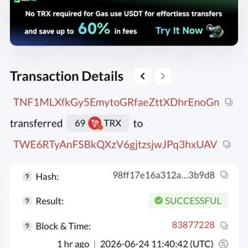 Trust Wallet’tan Artemis’e Transfer Edilen 69 TRX Geri Dönmedi Ve Destek Yetersiz